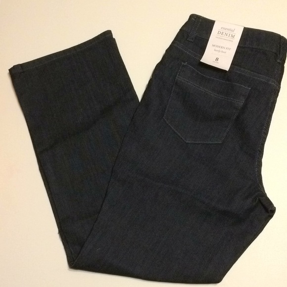 Christopher & Banks Denim - Christopher & Banks Jean Denim Barely Boot 8 Short